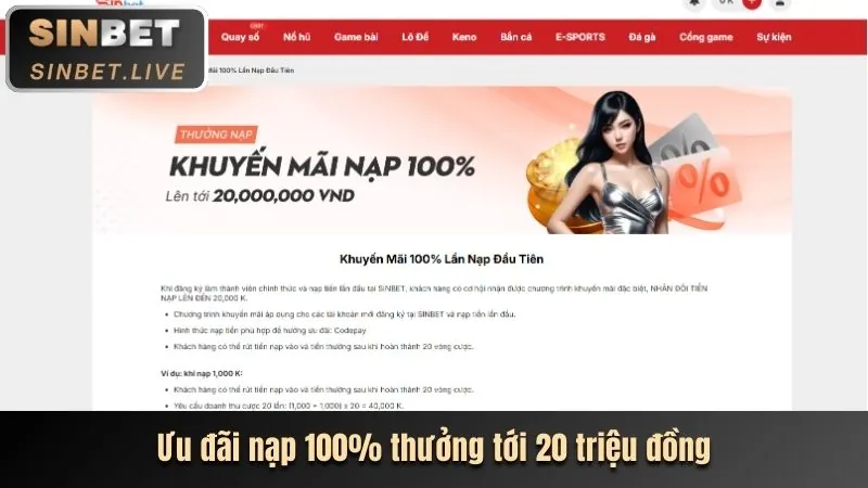 Khuyến mãi nạp lại bj88vn